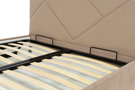 Кровать Лима светло-коричневая