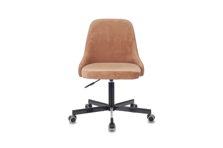 Кресло офисное Бюрократ CH-340M Velvet 90 светло-коричневое