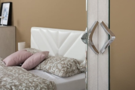 Шкаф "Амели" 13.133 для одежды Шелковый Камень