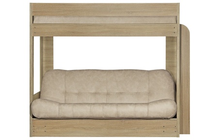 Диван-Кровать Fashion Двухъярусная с Матрасом/Разные Цвета Ш-2090 х  Г-860- х 1730 мм